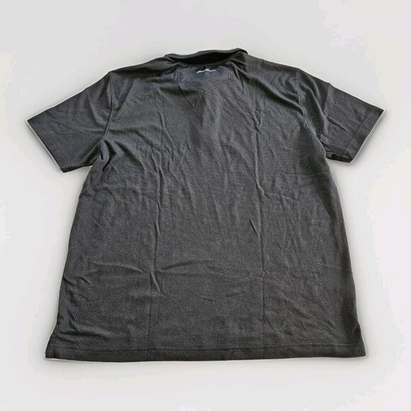 Eddie Bauer Travex Polo Shirt Men XL Brown Active SS Buttons Golf Outdoor Casual - Picture 2 of 15